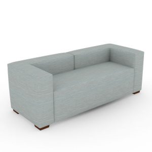 Double Seater Sofa, Light Color sofa, Grey sofa
