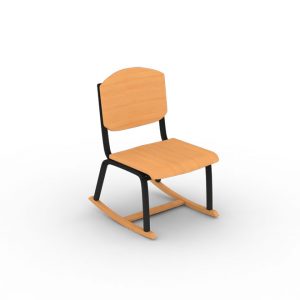 Wooden and Metal Chair, Study chair