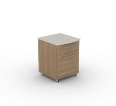 wooden side table with drawer, bedside table with wheels