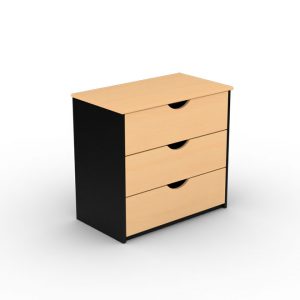 3 drawer chest