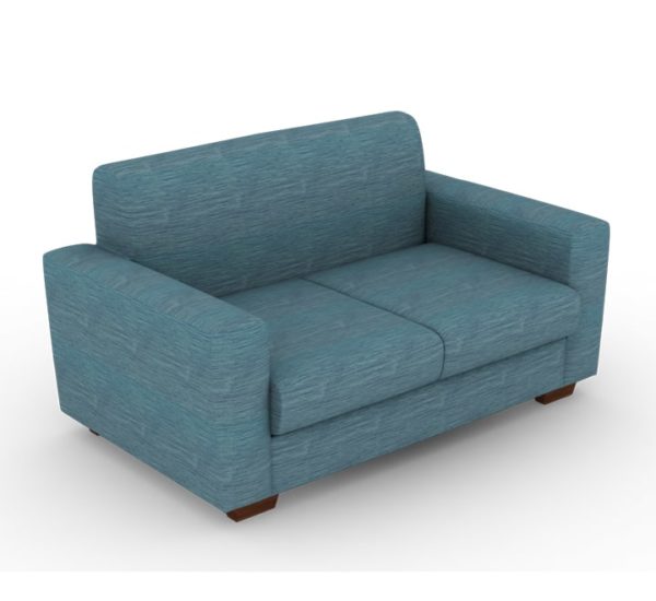 Two Seater Sofa, Lounge Sofa, Blue Sofa