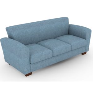 blue 3 seater sofa