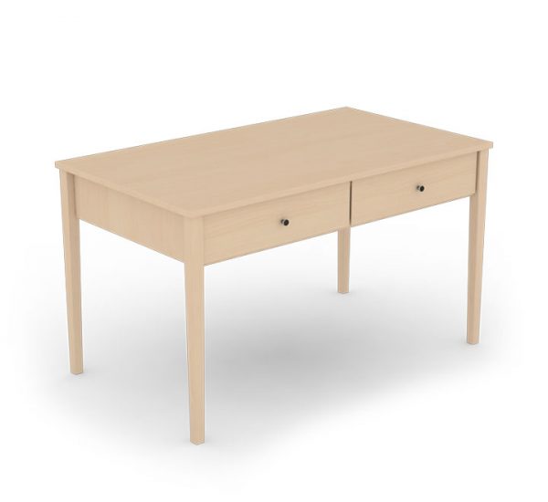 desktop table with drawer