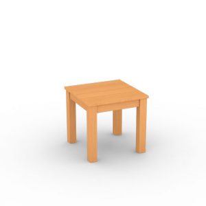 wooden end table, corner table