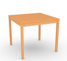 Kitchen table, dining table, wooden table, square table, pub table