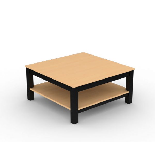 square coffee table, brown coffee table, center table