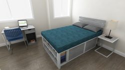 EcoLoft double bed.