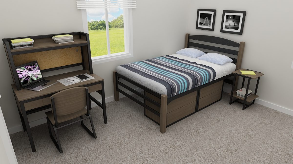 Dorm Room Beds And Headboards | Ecologic Furniture