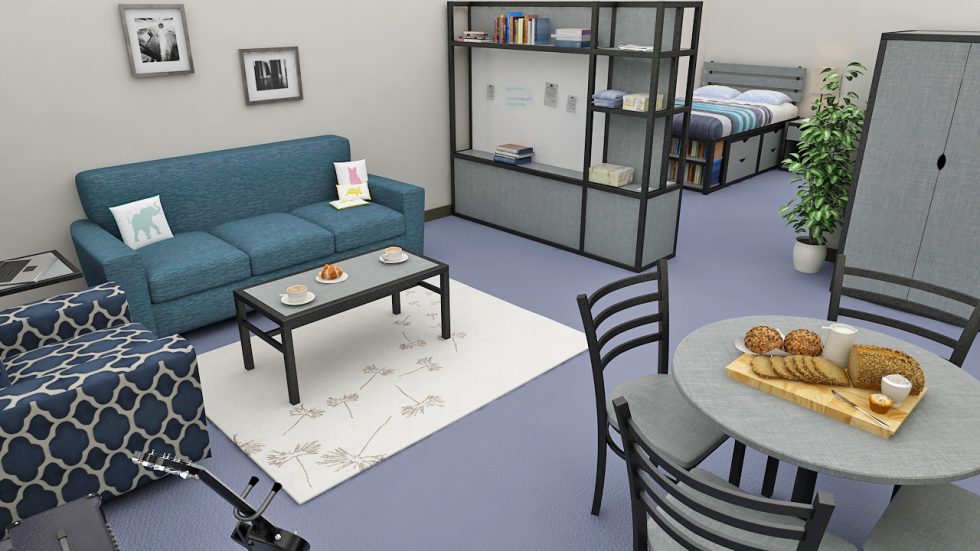 Dorm Room Dividers Privacy Separator Ecologic Furniture