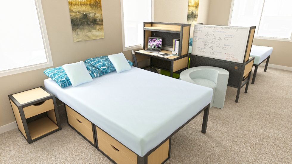 Dorm Room Dividers Privacy Separator Ecologic Furniture