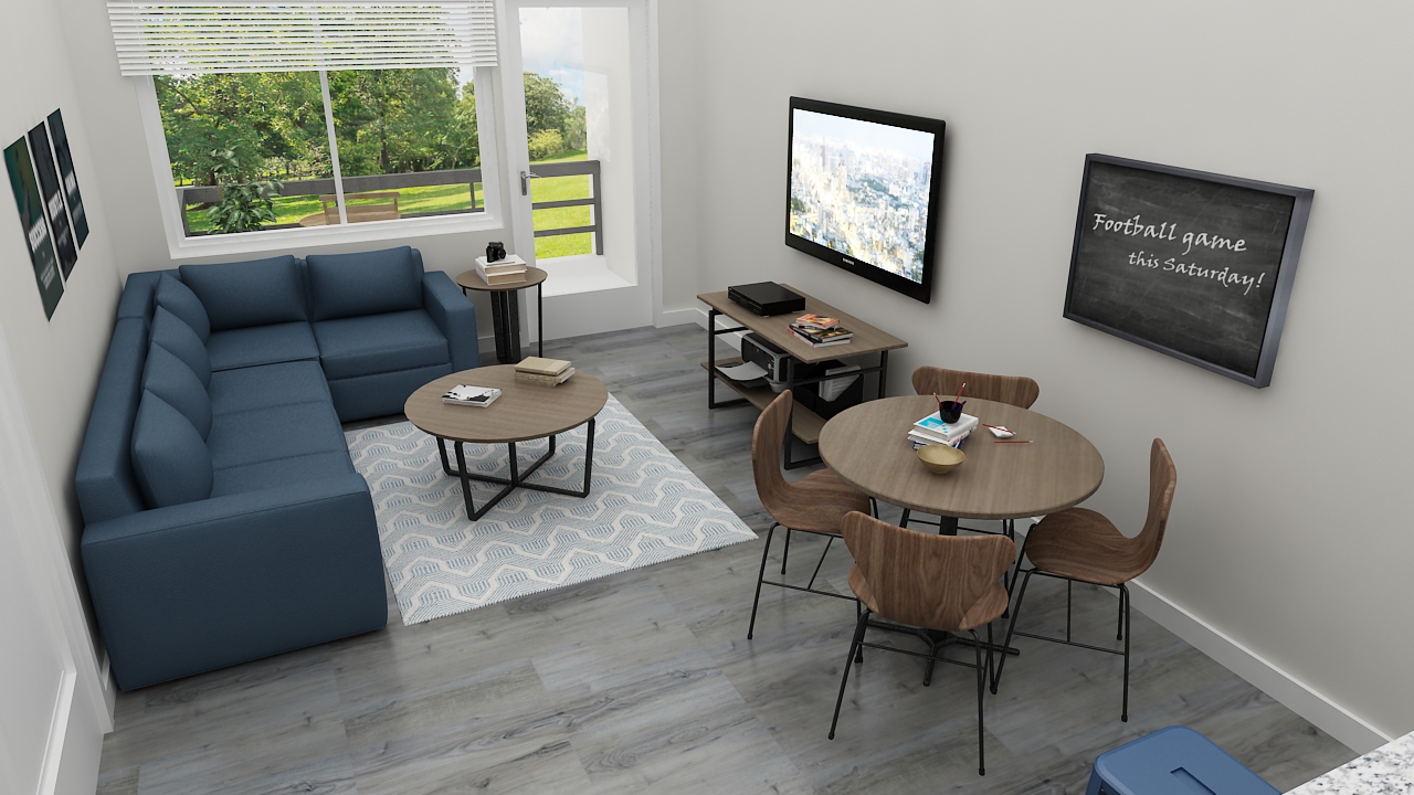 Collins Lounge with X23 Tables Ecologic Furniture