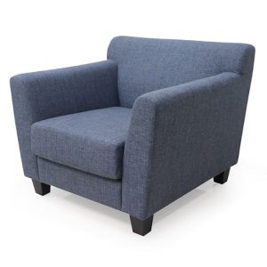 Single Sofa Chair , Grey Color Sofa Chair
