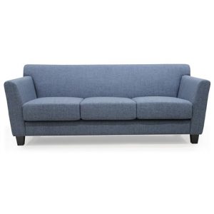 Full Size cushioned sofa, grey sofa
