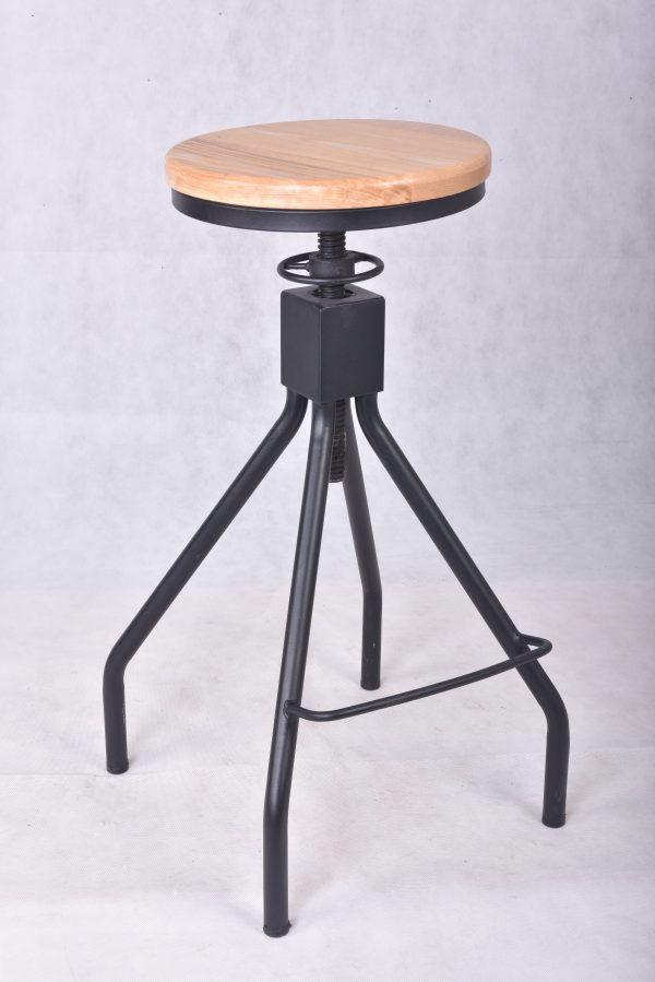 metal stool, kitchen stool, adjustable height stool