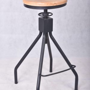 metal stool, kitchen stool, adjustable height stool