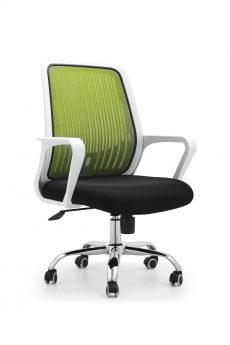 office chair, green office chair, mesh chair, revolving chair