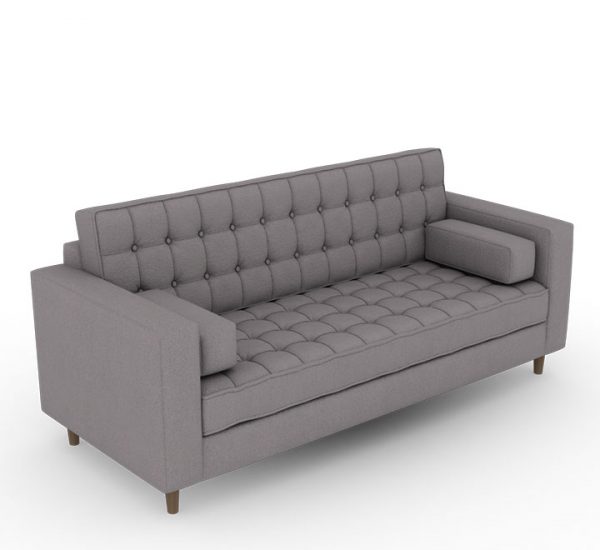 Grey sofa, 3 seater Sofa