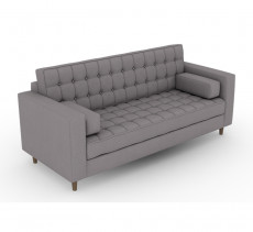 Grey Sofa, Cushioned Sofa