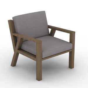 Grey Sofa Chair, Wooden Sofa Chair